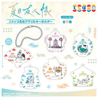 Kurupaka Natsume Yuujinchou Nyanko Sensei Acrylic Keychain [All 6 type set (Full Complete)]