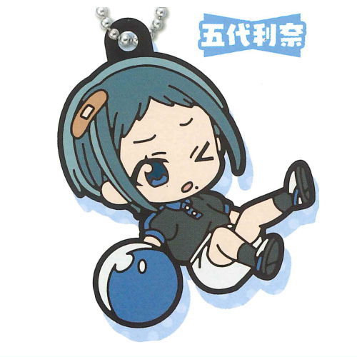 Turkey! Suttenkororin Rubber Mascot Keychain [2.Rina Godai]
