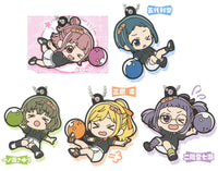 Turkey! Suttenkororin Rubber Mascot Keychain [All 5 type set(Full Complete)]