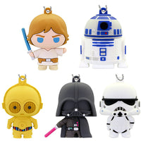 Rubber Fig. Star Wars [All 5 type set(Full Complete)]
