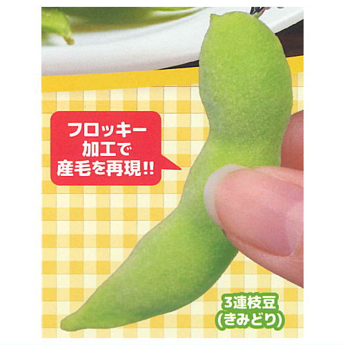 Just like the real thing!? Edamame mascot [1.3-Ren Edamame Light Green]