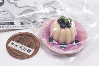 Retro Cafe Magokoro Pudding [5.Homemade pudding (blueberry style)]