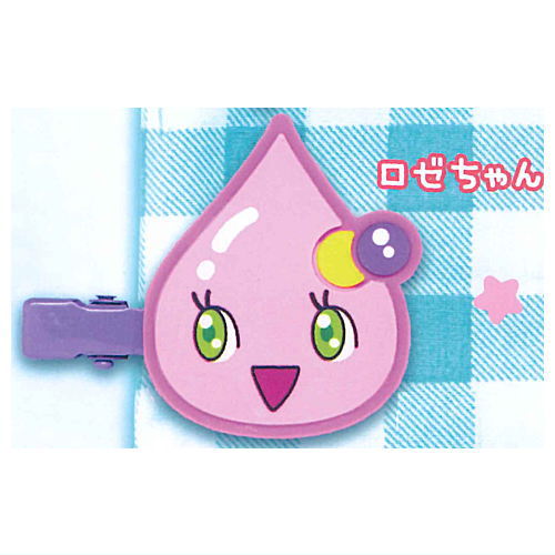 Shizuku-chan rubber bangs clip [8.Rose-chan]