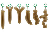 Science Technicolour Planaria regeneration experiment Mejirushi Mascot [All 6 type set(Full Complete)]