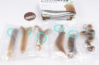 Science Technicolour Planaria regeneration experiment Mejirushi Mascot [All 6 type set(Full Complete)]
