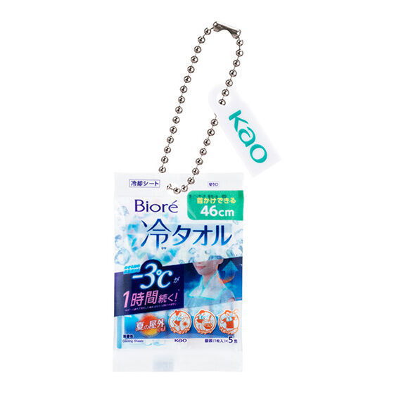 Kao Biore Miniature Charm [3.Biore Cold Towel]