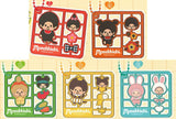 Monchhichi Plastic Model Keychain [All 5 type set(Full Complete)]