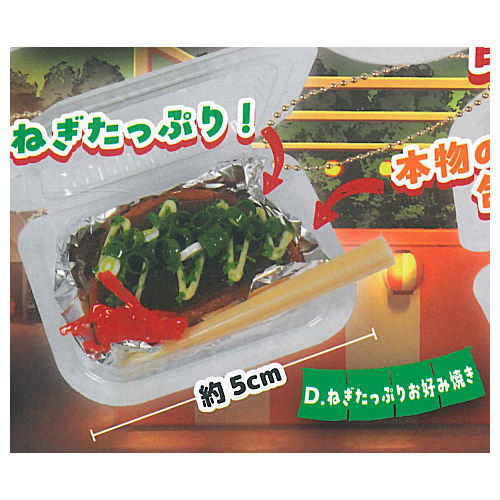 Packed Yatai Food Mascot Part.5 [4.Negitappuri okonomiyaki]