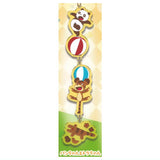 Panda Kopanda Yurayura 3 ren Keychain [4.Pan-chan & Tora-chan]