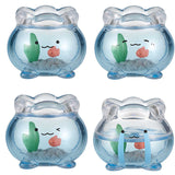 Warurugi kingyobachi-chan Clear Figure [All 4 type set(Full Complete)]