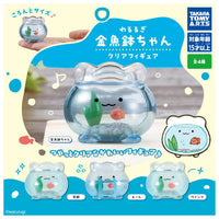 Warurugi kingyobachi-chan Clear Figure [All 4 type set(Full Complete)]