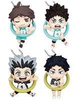 Konnichiwa! Figure Mascot Haikyu!! Vol.2 [All 4 type set(Full Complete)]