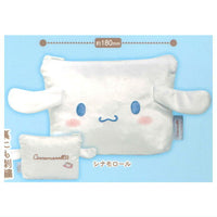 Sanrio Characters Fuwafuwa FACE Trapezoid Pouch [1.Cinnamoroll]