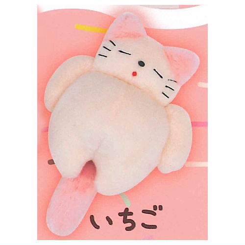 Onaka Pompom Plush Toy [6.Strawberry]