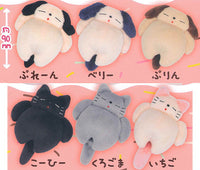 Onaka Pompom Plush Toy [All 6 type set(Full Complete)]