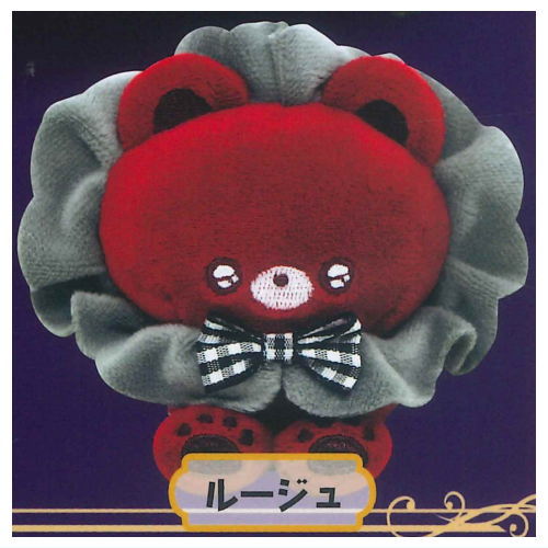 Ururun Gothic & Lolita Bear Plush Toy [3.Rouge]