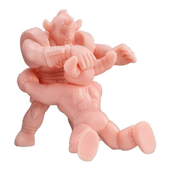 Kinnikuman Kinkeshi Part.25 [12.Demonic Shogun Claw (Akuma Shogun VS Buffaloman)(pale orange ver.)]