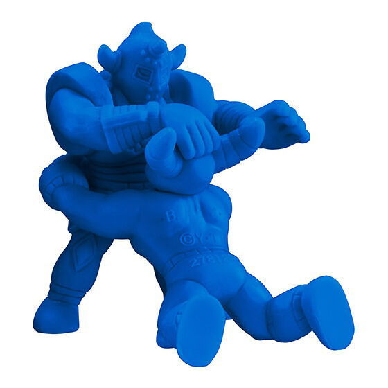 Kinnikuman Kinkeshi Part.25 [13.Demonic Shogun Claw (Akuma Shogun VS Buffaloman)(blue ver.)]