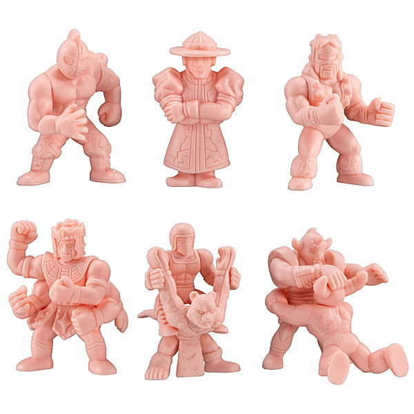 Kinnikuman Kinkeshi Part.25 [Pale Orange ver. 6 type set (1.4.6.8.10.12)]