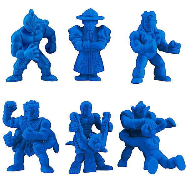 Kinnikuman Kinkeshi Part.25 [Blue ver. 6 type set  (2.5.7.9.11.13)]
