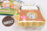 Fukufuku Shimaenaga Rubber Watch [2.Shima-chan & Shimae (blue flower)]