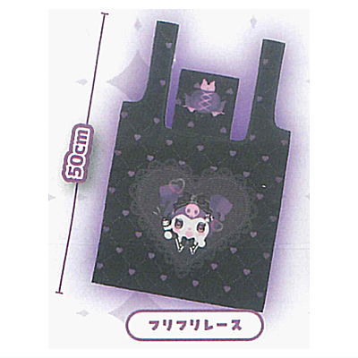 Sanrio Kuromi Eco Bag [1.Furifuri Lace]