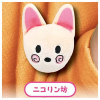 Ojarumaru Plush Badge [4.Nikorinbo]