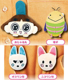 Ojarumaru Plush Badge [All 4 type set(Full Complete)]