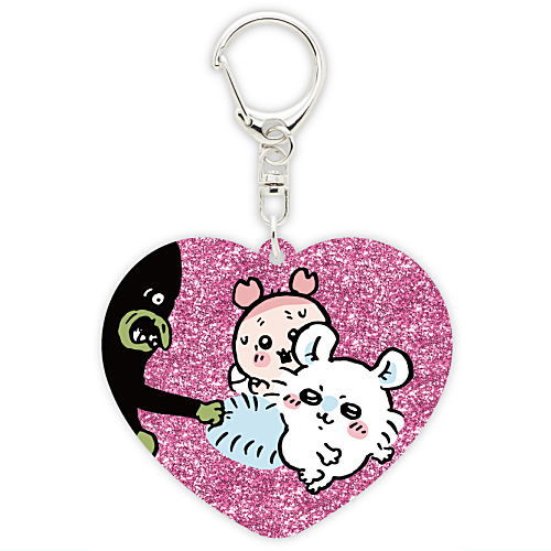 Chiikawa lame acrylic keychain Part.4 [4.Momonga and Furuhonya]