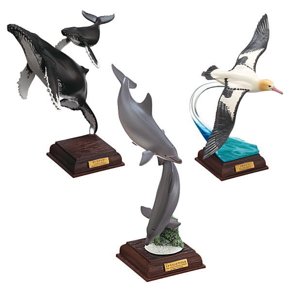 Nature Techni colour Ogasawara Special Edition [Assorted 3 type set (1.Megaptera novaeangliae/2.Tursiops aduncus/5.Phoebastria albatrus)]