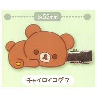 Rilakkuma Chairoikoguma's Friends Bangs Clip [2.Chairoikoguma]