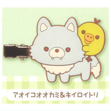 Rilakkuma Chairoikoguma's Friends Bangs Clip [5.Aoikookami & Kiiroitori]