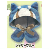 Okigae Poncho Lesser Panda [3.Lesser Blue]