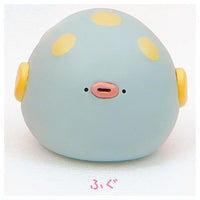 Korokoroyukaina nakamatachi Mascot Ball Chain [2.Fugu]