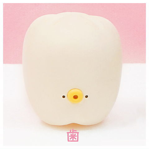 Korokoroyukaina nakamatachi Mascot Ball Chain [3.Teeth]