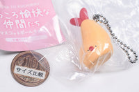 Korokoroyukaina nakamatachi Mascot Ball Chain [5.Fried shrimp]