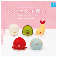 Korokoroyukaina nakamatachi Mascot Ball Chain [All 5 type set(Full Complete)]