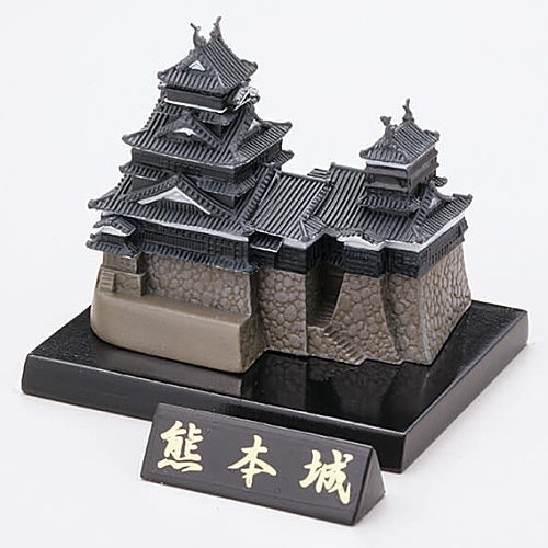 Capsule Q Museum Japanese Castle [3.Kumamoto Castle (full coloring)]