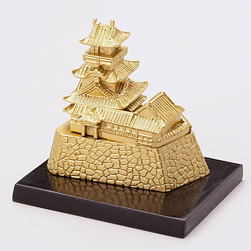 Capsule Q Museum Japanese Castle [9.Kochi Castle (Gold)]