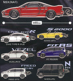 Honda Metal Car Emblem Collection [All 7 type set(Full Complete)]