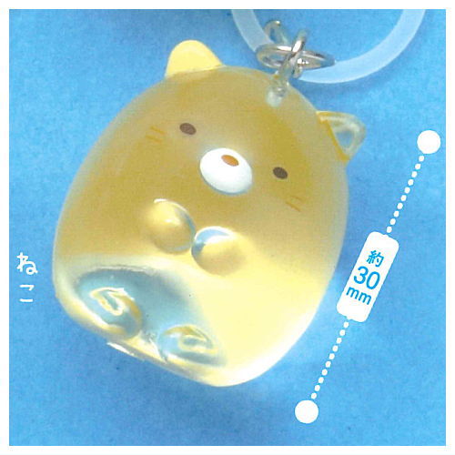 Sumikkogurashi Mejirushi Mascot Charm [4.Neko]