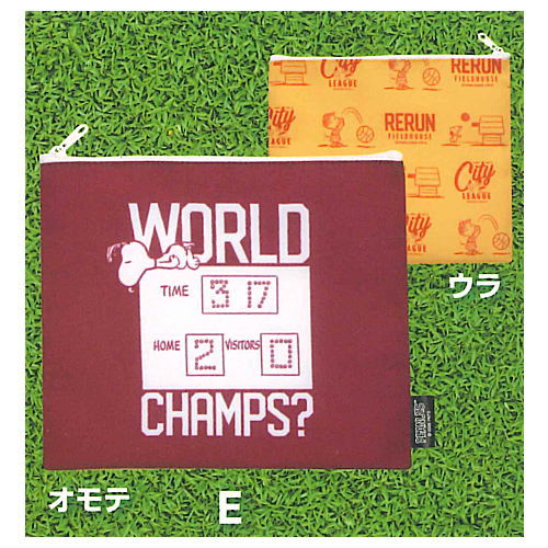 SNOOPY Sports Pouch Collection [5.E]