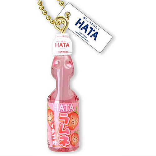 Hata Kosen Ramune Collection [2.Bottle Ramune Strawberry]