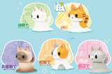 Ekitaininaritsutsuaru neko Mascot Figure [All 5 type set(Full Complete)]
