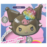 Sanrio Characters Miniature Mask Collection Kongari Beach Version [4.Kuromi]