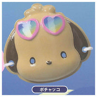 Sanrio Characters Miniature Mask Collection Kongari Beach Version [5.Pochacco]