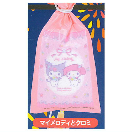 Sanrio Characters Miniature Cotton Candy Collection [6.My Melody and Kuromi]