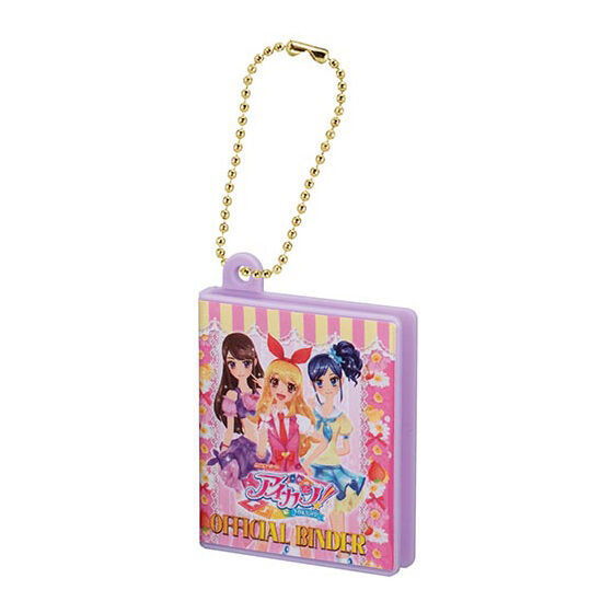 Aikatsu! Goods Collection 2: Great Ichigo Starmiya Festival [7.C Prize: Card binder miniature (Pink stage binder)]