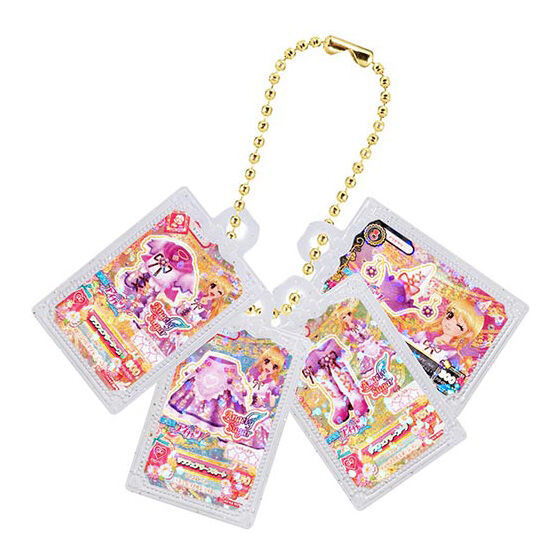 Aikatsu! Goods Collection 2: Great Ichigo Starmiya Festival [8.C Prize: Card charm (Lilac Fairy Coord)]