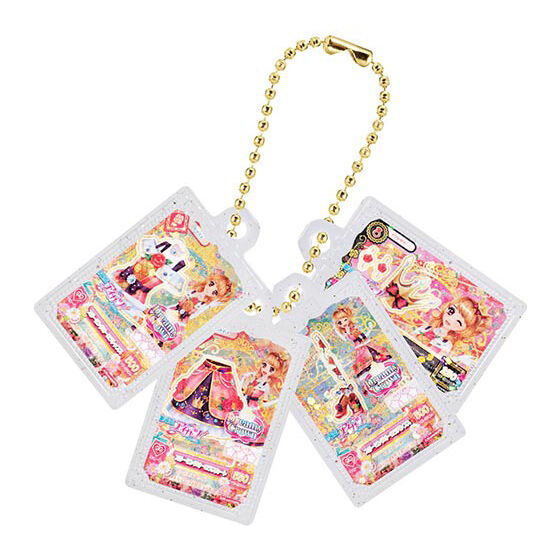 Aikatsu! Goods Collection 2: Great Ichigo Starmiya Festival [9.C Prize: Card charm (Sleeping Aurora Coord)]